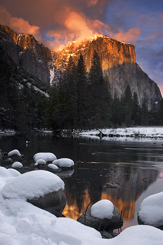 card002 - Yosemite Valley Winter ﾠ©2005 Lewis Abulafia