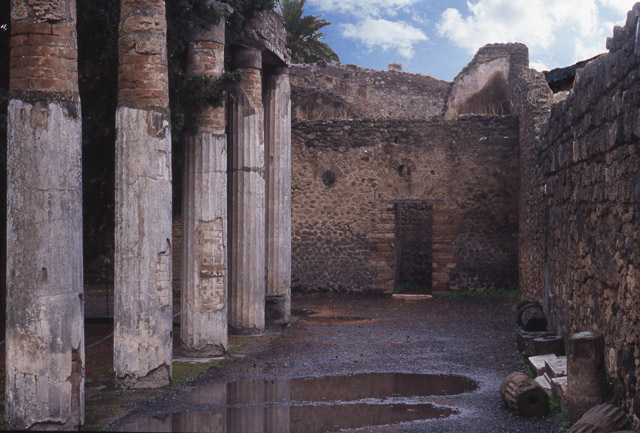 ss061 - Columns at Pompeiﾠ©2005 Sanford Sherman